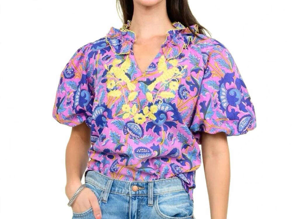 NEW SISTER MARY irma top in purple